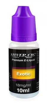 E-Liquid Silver-Cig Exotic 16mg Nikotin 10ml im 5er Dsp.(DPT2 Konform EU Herstel